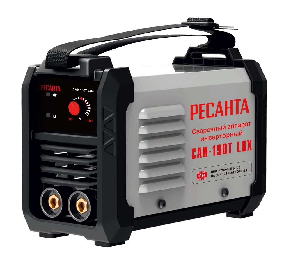 картинка Сварочный аппарат инверторный "Ресанта САИ - 190Т LUX 65/70" от компании Иж-тул
