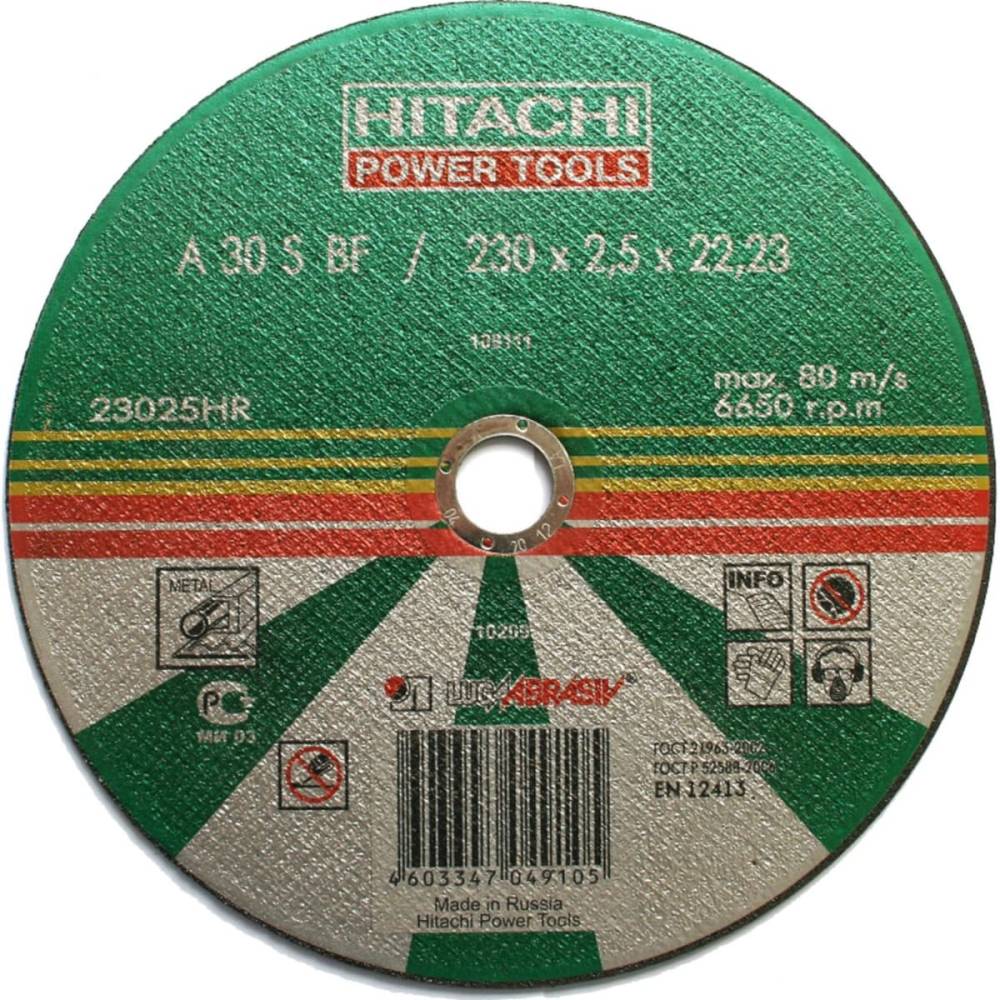 картинка Круг отрезной 400х4,0х32 А24 (HITACHI) от компании Иж-тул