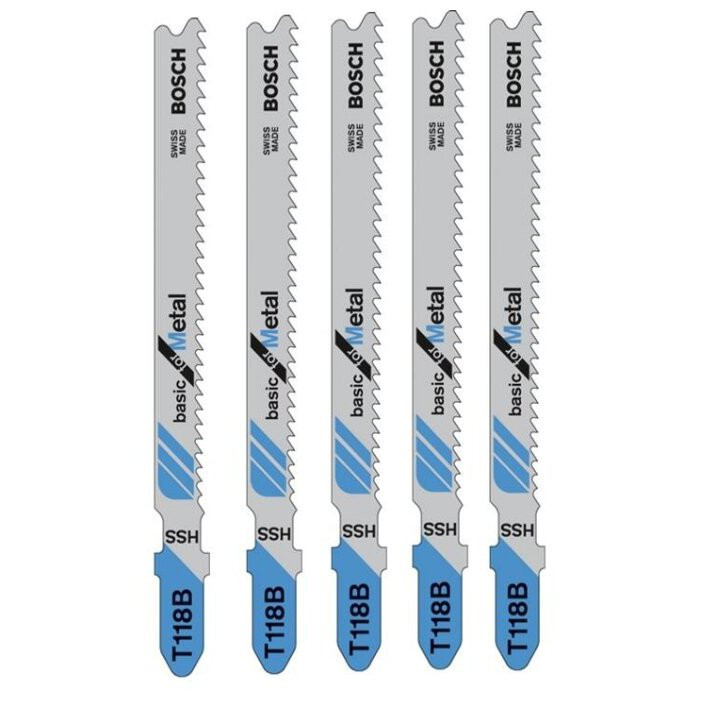 картинка Набор пилок для лобзика Т118B Bosch /2608631014/ 5шт. от компании Иж-тул